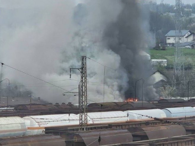 Жељезничка станици у Добоју Жељезничка станици у Добоју - Фото: РТРС
