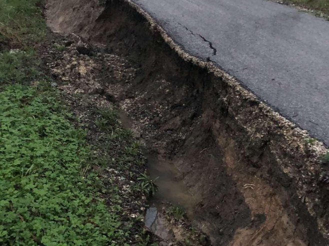 Клизиште у Добоју - Фото: РТРС