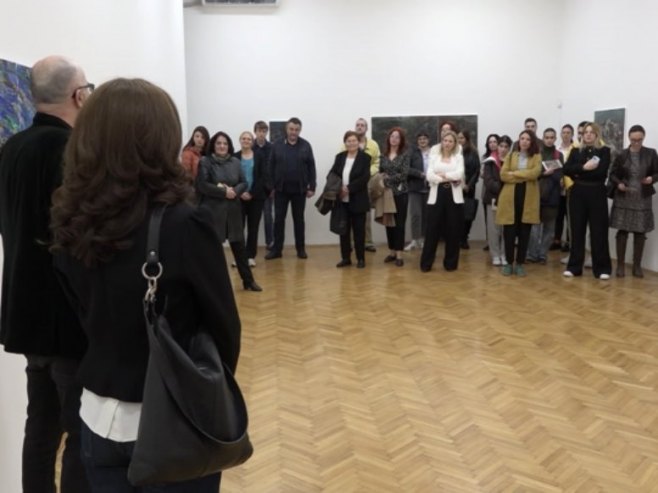 Изложба "Савремени пејзаж" у Музеју Козаре у Приједору Изложба "Савремени пејзаж" у Музеју Козаре у Приједору - Фото: РТРС