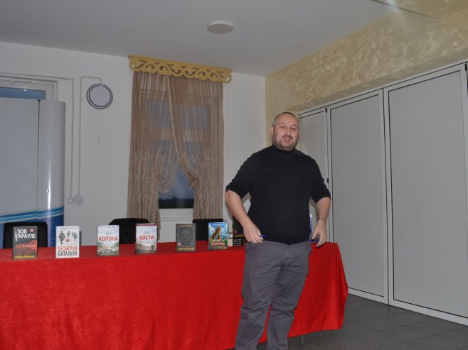 Ненад Милкић у Вукосављу - Фото: СРНА