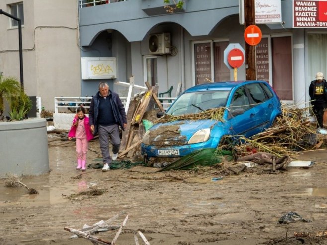 Невријеме погодило Грчку (Фото: EPA-EFE/LEFTERIS DAMIANIDIS) - 