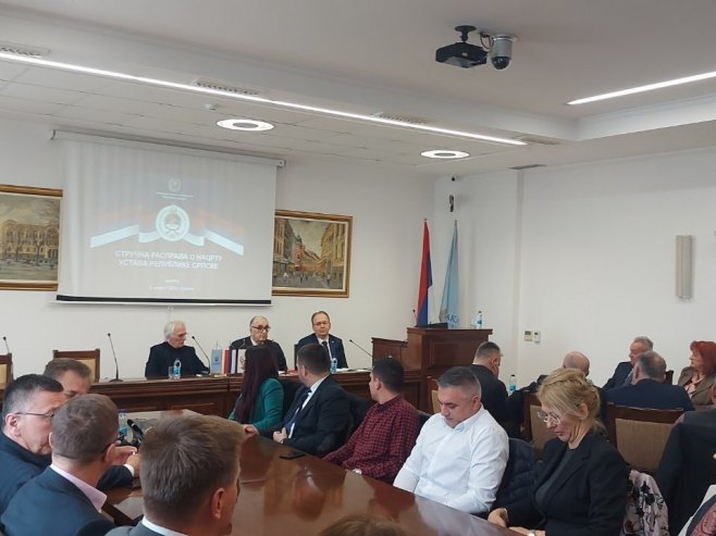 Расправа о Нацрту устава Српске - 
