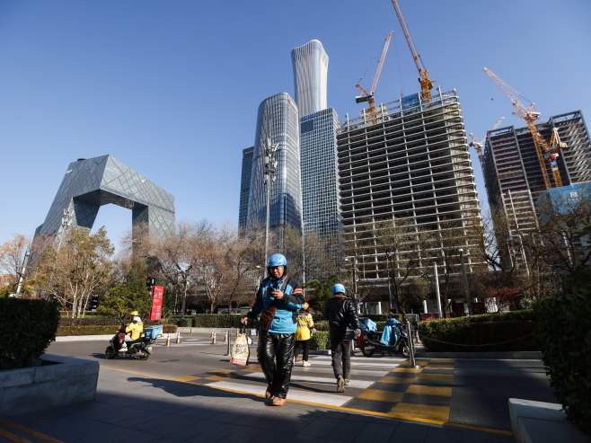 Бизнис дистрикт у Пекингу (фото:  EPA-EFE/WU HAO) - 