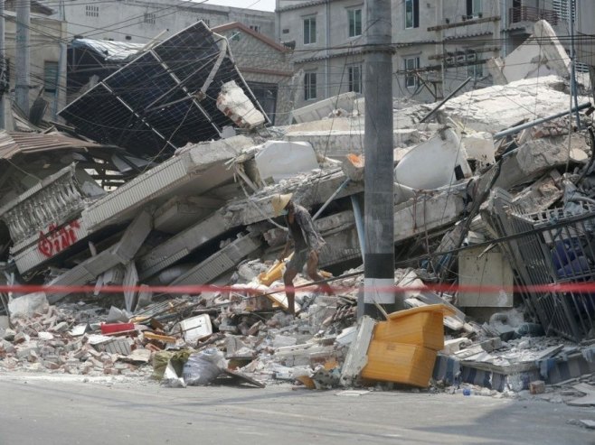 Мијанмар, земљотрес (фото: EPA-EFE/NYEIN CHAN NAING) Мијанмар, земљотрес (фото: EPA-EFE/NYEIN CHAN NAING) -