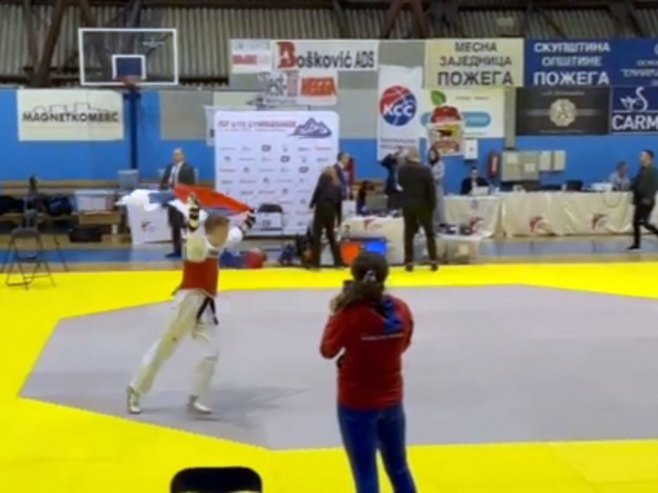 Božidar Pilipović, TKD klub Ljubija osvojio zlato u kategoriji -49kg - Foto: Ustupljena fotografija