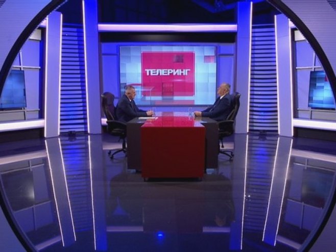 Радован Вишковић, гост емисије Телеринг - Фото: РТРС