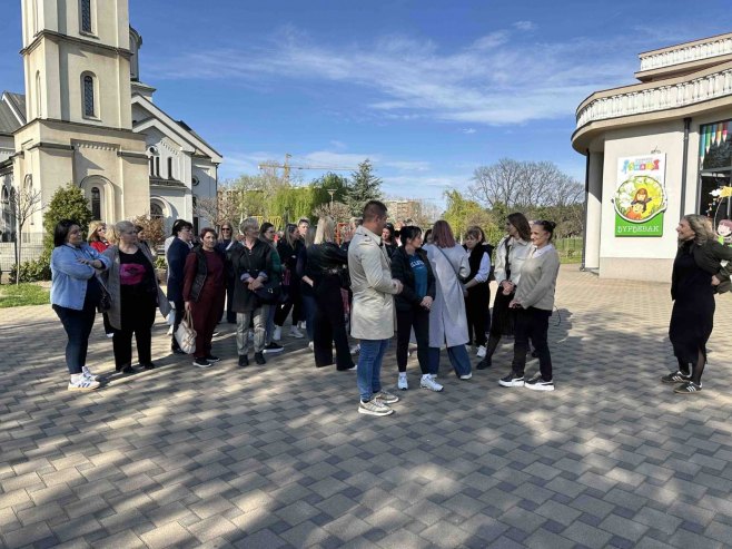 Протест у Бијељини Протест у Бијељини - Фото: РТРС