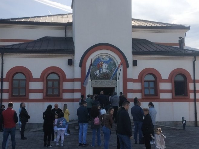 Храм Светог Ђорђа у Источном Новом Сарајеву Храм Светог Ђорђа у Источном Новом Сарајеву - Фото: РТРС