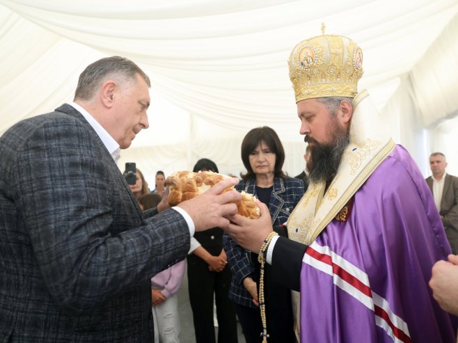 Предсједник Српске у кругу породице и пријатеља слави Ђурђевдан