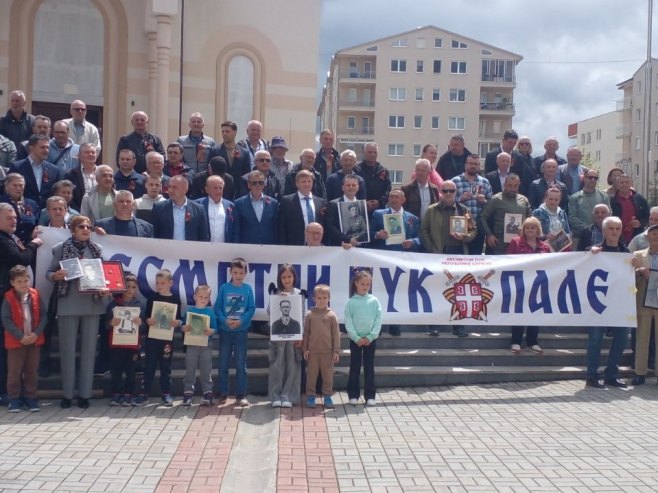 Обиљежавање Дана побједе над фашизмом у Палама Обиљежавање Дана побједе над фашизмом у Палама - Фото: РТРС