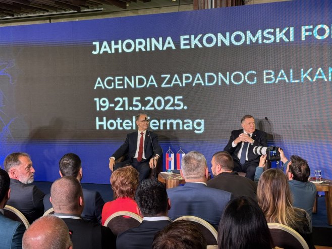 Milorad Dodik i Đuro Macut (Foto: RTRS)