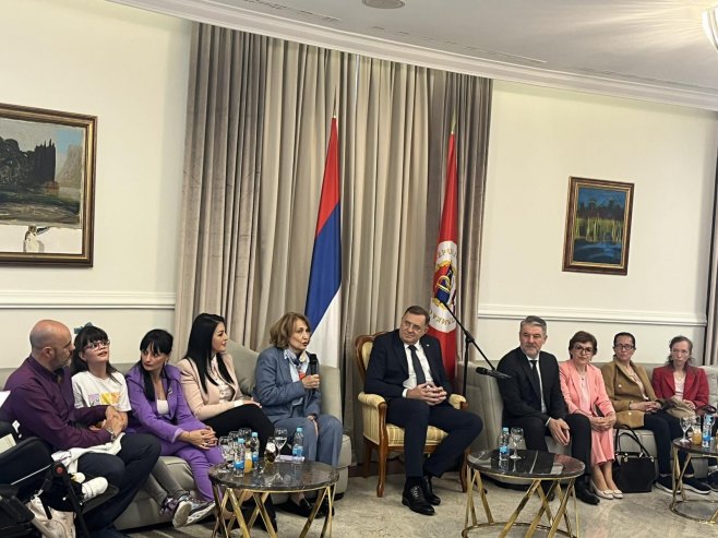 Предсједник Српске организовао пријем за дјецу лијечену средствима Фонда солидарности