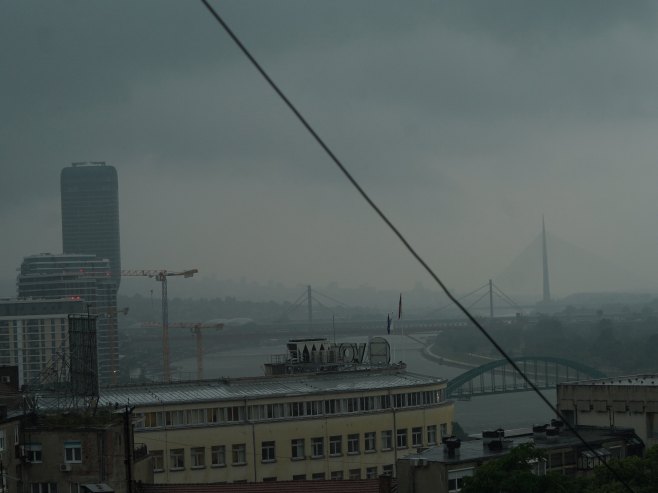 Невријеме на подручју Београда (фото: TANJUG/ MILOŠ MILIVOJEVIĆ) 