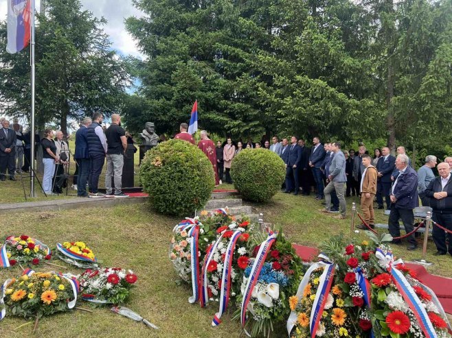 Pomen generalu Taliću (Foto: RTRS)