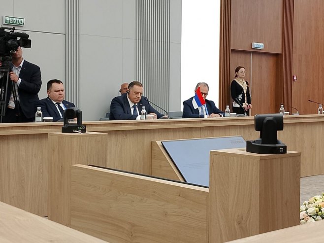 Погледајте о чему су разговарали Додик и Шојгу (ВИДЕО)