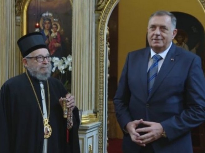 Митрополит Лукијан и Милорад Додик Митрополит Лукијан и Милорад Додик - Фото: РТРС