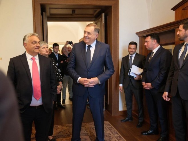 Делегација Српске у посјети Мађарској (фото: x.com/MiloradDodik) - 