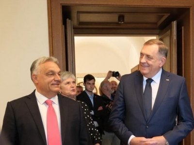 Орбан и Додик (фото: x.com/MiloradDodik) Орбан и Додик (фото: x.com/MiloradDodik) -