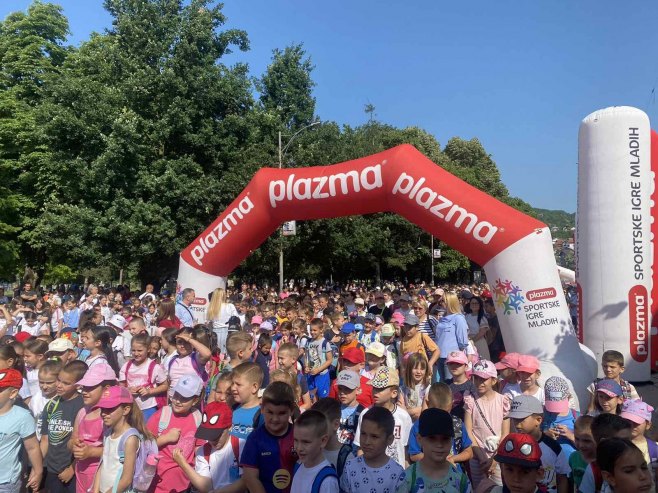"Plazma" Sportske igre mladih u Doboju (Foto: RTRS)