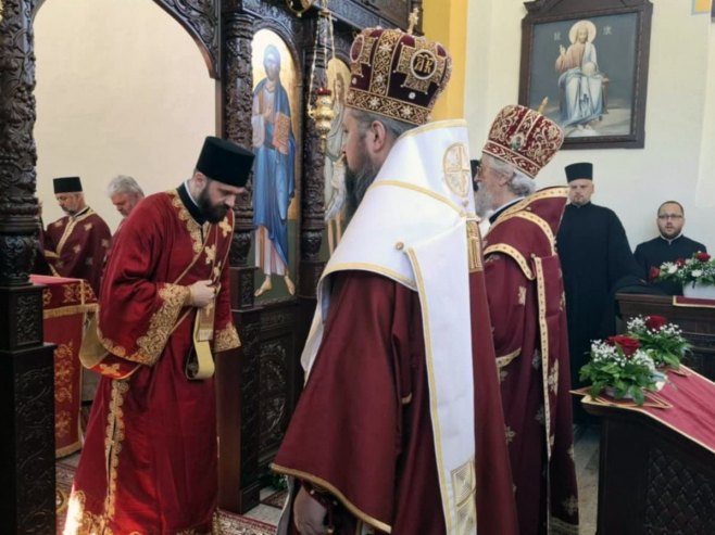 Митрополит Јефрем освештао обновљени храм у Рудицама код Новог Града