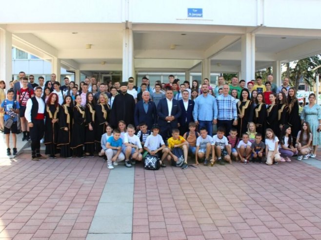 Пријем дјеце са Косова и Метохије у Градској управи Лакташи