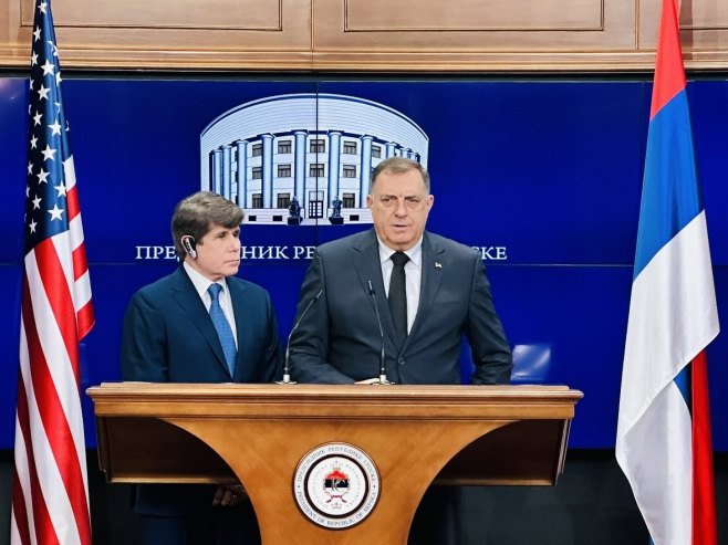 Додик: Српски народ заслужује репозиционирање у Америци, Благојевић ће у томе да помогне (ВИДЕО)