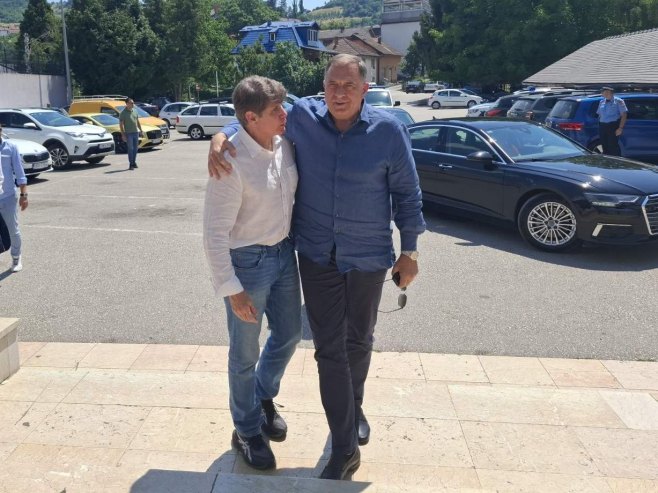 Додик и Благојевић у Вишеграду