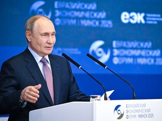 Путин на састанку лидера Евроазијског економског савеза у Минску