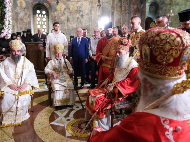 Нјегова Светост патријарх српски Порфирије (foto:TANJUG/ Ministarstvo bez portfelja/ bg) Нјегова Светост патријарх српски Порфирије (foto:TANJUG/ Ministarstvo bez portfelja/ bg) -