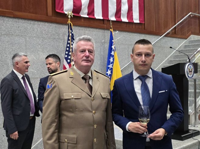 Гогановић на пријему у америчкој амбасади: Српски народ постаје најважнији савезник Америке на Балкану