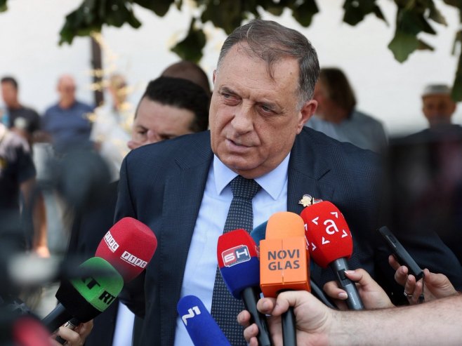Додик: Цивили су убијани на кућним праговима, а политичко Сарајево штити злочинце (ВИДЕО)
