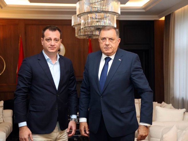 Милорад Додик и Марко Мркајић (Фото: x.com/miloraddodik) Милорад Додик и Марко Мркајић (Фото: x.com/miloraddodik) -