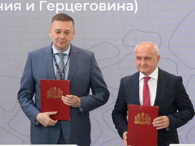 Василиј Валеријевич Козлов и Петар Ђокић Василиј Валеријевич Козлов и Петар Ђокић - Фото: Уступљена фотографија