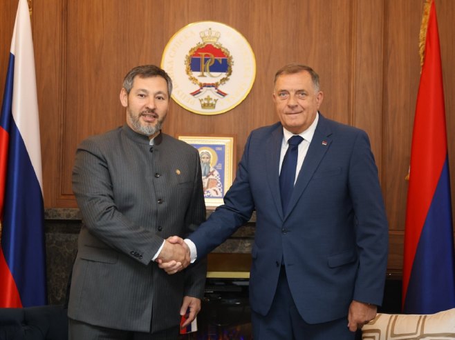 Олег Коробченко и Милорад Додик Олег Коробченко и Милорад Додик - Фото: predsjednikrs.rs/Borislav Zdrinja