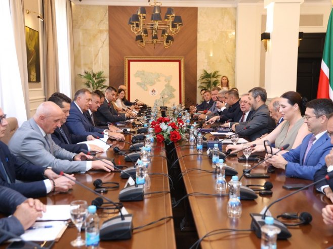 Делегација Татарстана у Српској: У фокусу економија и привредна сарадња (ВИДЕО)