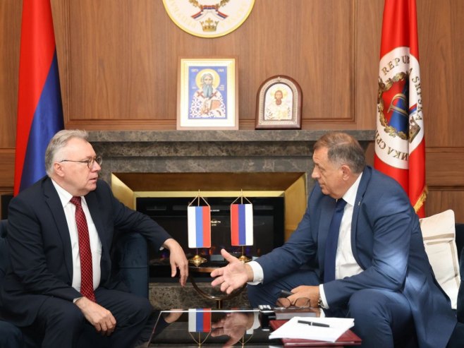 Предсједник Српске са руским амбасадором у БиХ