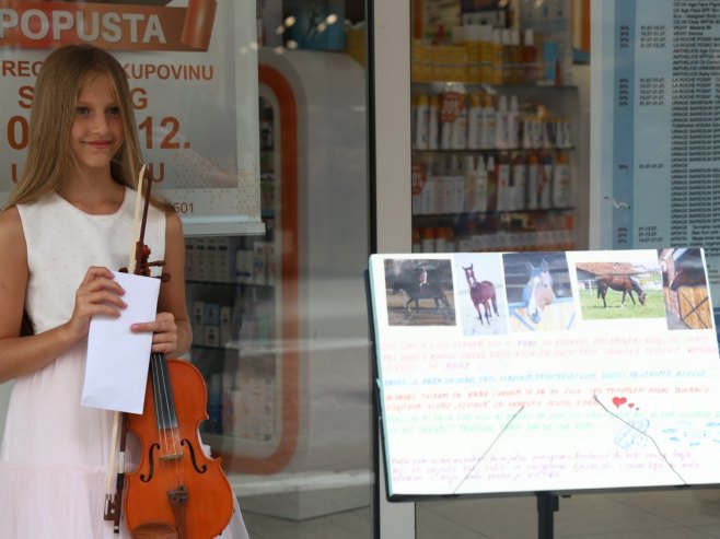 Дјевојчица Вања из Бањалуке уплатила новац за новог терапеутског коња
