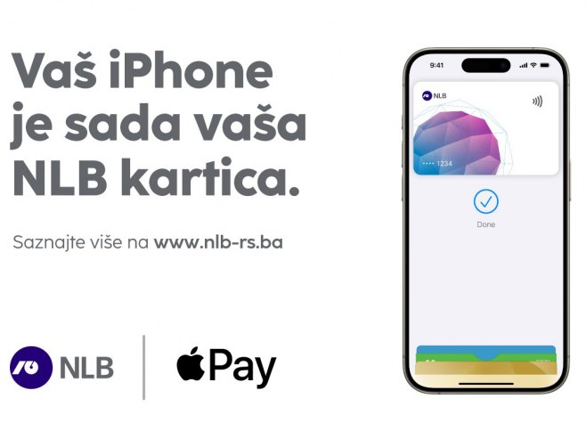 НЛБ Банка Бањалука омогућила Apple Pay за своје клијенте у БиХ