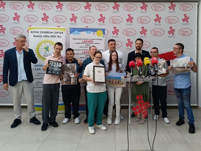 Удружење Даун синдром на УКЦ-у Удружење Даун синдром на УКЦ-у - Фото: РТРС