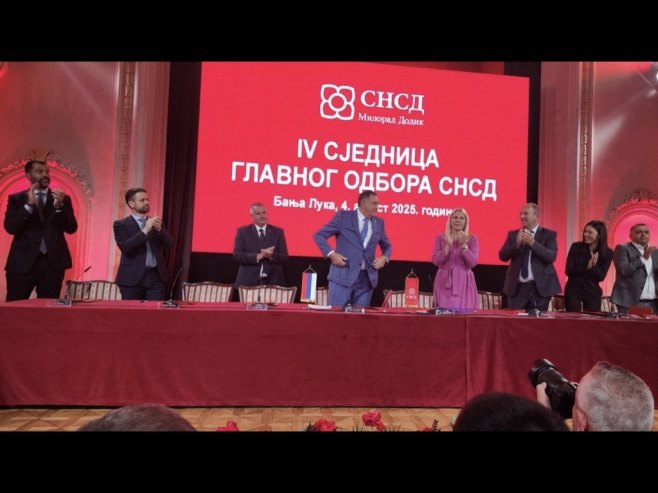 У Бањалуци сједница Главног одбора СНСД-а; Конференција за новинаре на РТРС