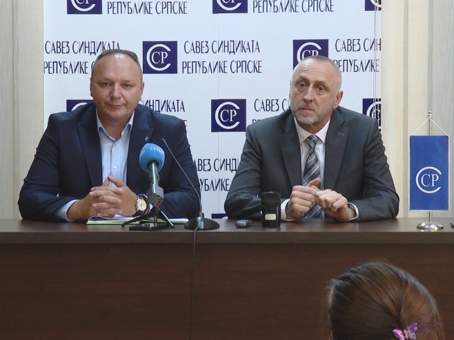 Савез синдиката Републике Српске - Фото: РТРС