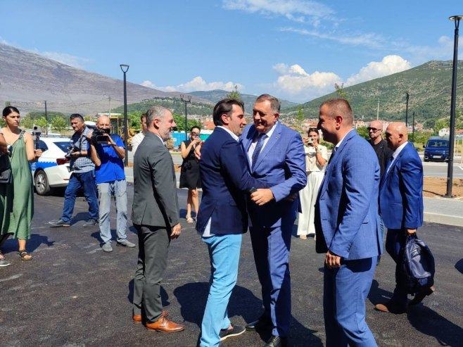Додик у Требињу (Фото: РТРС)