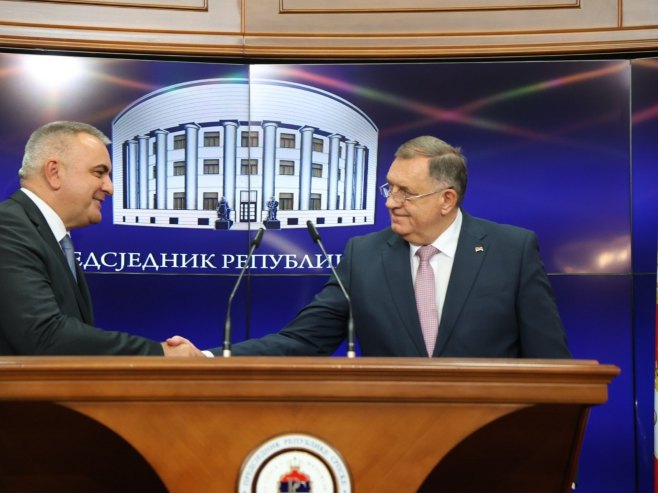 Додик: Минић лојалан патриота Републици Српској; Спреман да креира најбоља рјешења (ВИДЕО)