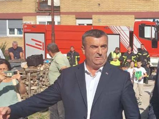Краљевић: Штета на згради 930.000 КМ, важна подршка предсједника и Владе Српске (ВИДЕО)