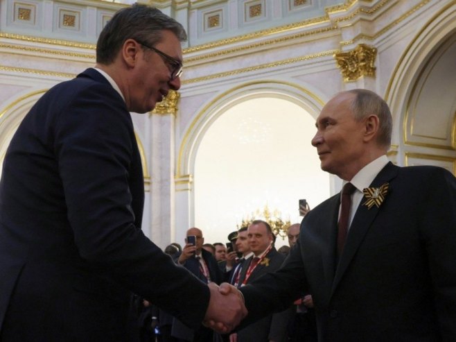 Владимир Путин и Александар Вучић (фото: архива/EPA/MIKHAIL METZEL/SPUTNIK/KREMLIN POOL / POOL MANDATORY CREDIT) - 