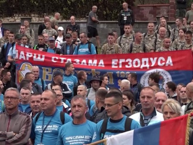 Возућа - Марш стазама егзодуса Возућа - Марш стазама егзодуса - Фото: РТРС