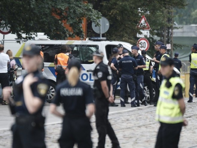 Летонска полиција није дозволила улаз навијачима са српским обиљежјима