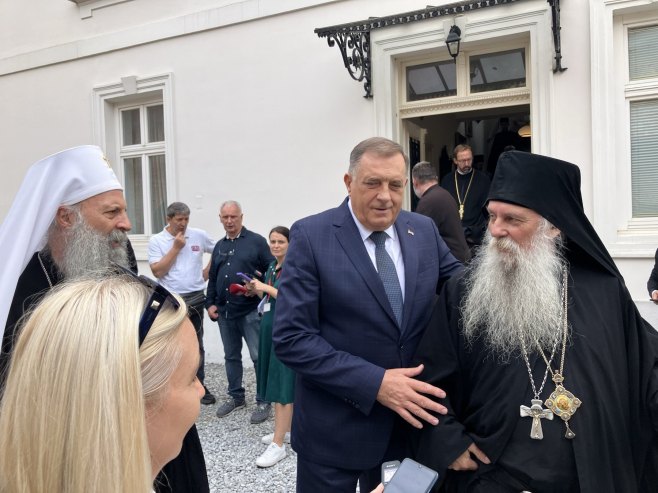 Додик: Љубав српског народа према цркви јача од свега (ВИДЕО)