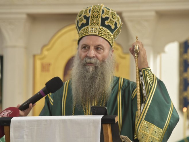 Патријарх служи литургију поводом 800 година манастира Месић код Вршца