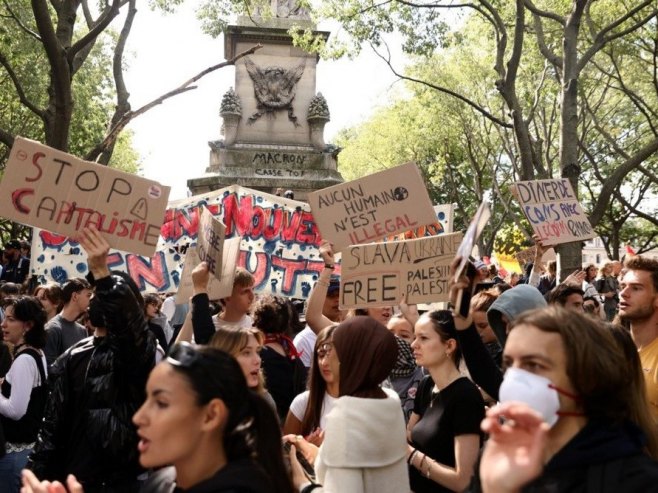 Ухапшено 250 учесника демонстрација против Макрона
